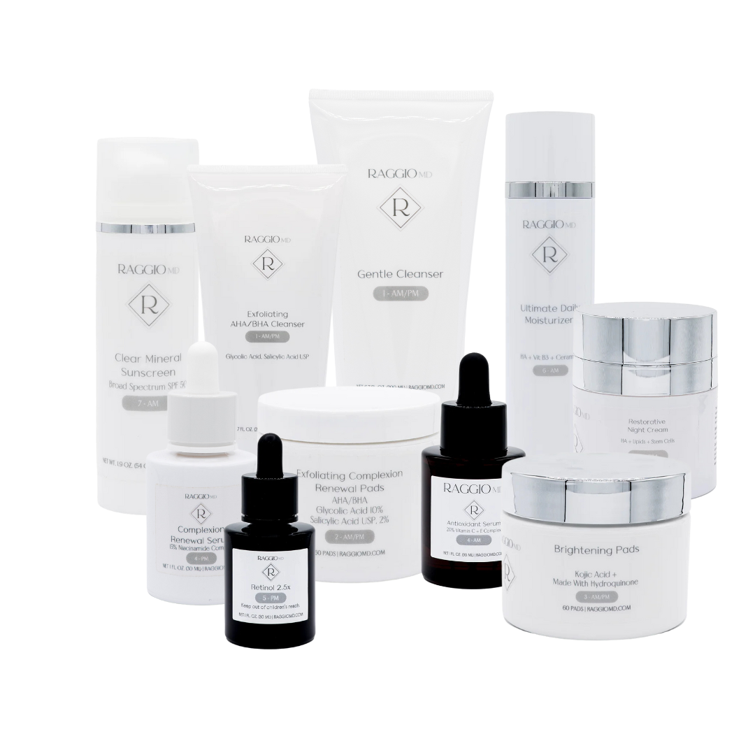 Kit Hyperpigmentation The Hyperpigmentation/ Melasma Kit – Raggio MD Signature Skincare ...